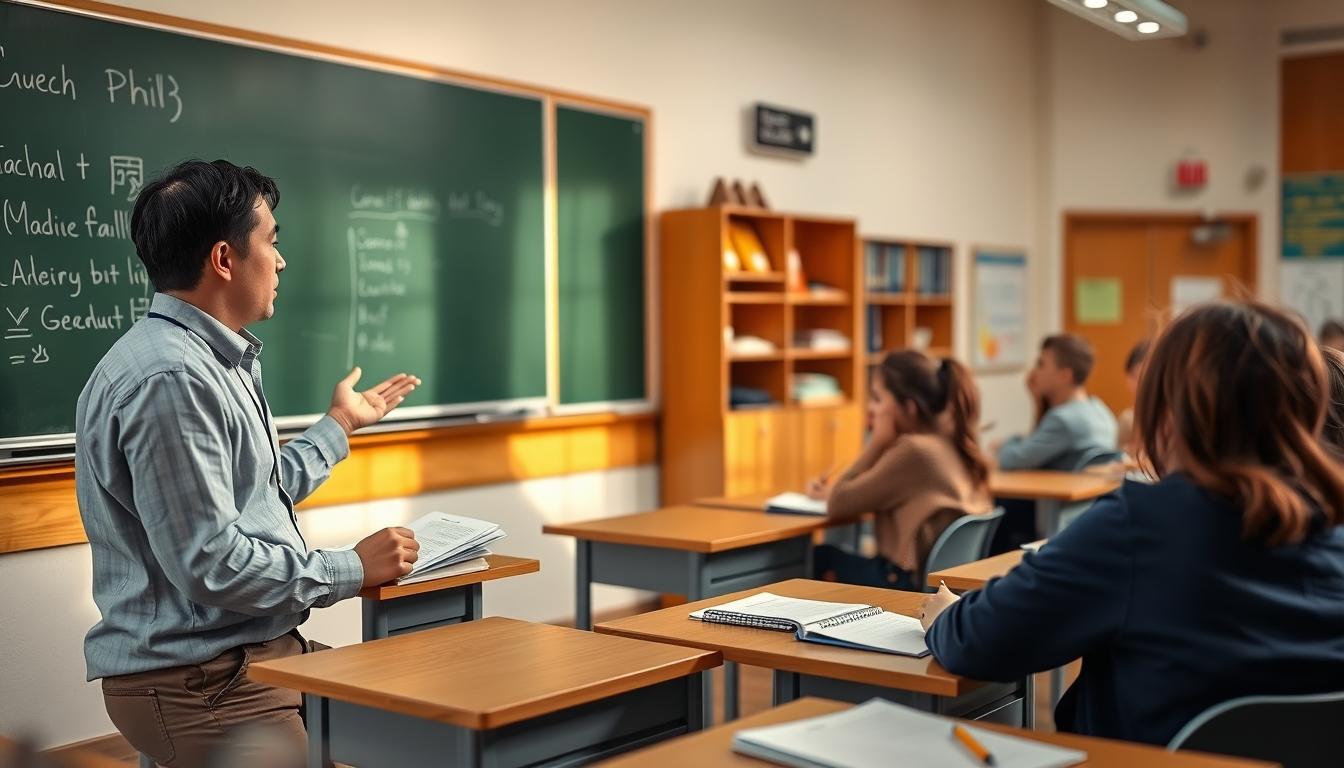 Modern university campus for students